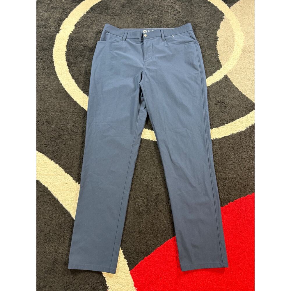 Vuori Pants Mens 34x30 Navy Meta Stretch Performance Athletic Casual Travel Golf